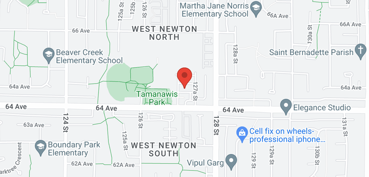 map of 120 12711 64 AVENUE